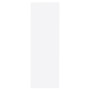 Estantes cubo de pared 3 unidades MDF blanco