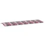 Red checkered Oxford fabric garden bench cushion 180x50x3 cm by vidaXL, Cushions for chairs and sofas - Ref: Foro24-314096, P...
