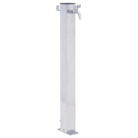 Fuente de agua para jardín acero inoxidable cuadrada 60 cm de vidaXL, Sistemas de riego - Ref: Foro24-364497, Precio: 39,19 €...