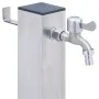 Stainless steel square 60 cm water fountain for garden by vidaXL, Irrigation systems - Ref: Foro24-364497, Price: 44,53 €, Di...