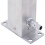 Stainless steel square 60 cm water fountain for garden by vidaXL, Irrigation systems - Ref: Foro24-364497, Price: 39,19 €, Di...