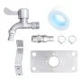 Stainless steel square 60 cm water fountain for garden by vidaXL, Irrigation systems - Ref: Foro24-364497, Price: 44,53 €, Di...