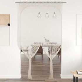 Cortina de macramé algodón 140x240 cm Cortina de macramé algodón 140x240 cm