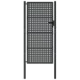Anthrazitgraues Gartentor aus Stahl 105x250 cm von vidaXL, Gartentore - Ref: Foro24-154564, Preis: 295,17 €, Rabatt: %