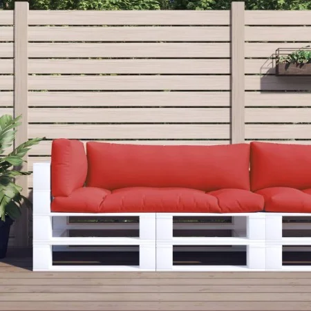 Cushions for pallets 3 units red fabric by vidaXL, Cushions for chairs and sofas - Ref: Foro24-314664, Price: 58,08 €, Discou...