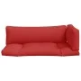 Cushions for pallets 3 units red fabric by vidaXL, Cushions for chairs and sofas - Ref: Foro24-314664, Price: 58,08 €, Discou...