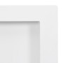 Hornacina de ducha 3 compartimentos blanco brillo 41x99x9 cm