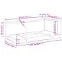 Cushions for pallets 3 units red fabric by vidaXL, Cushions for chairs and sofas - Ref: Foro24-314664, Price: 58,08 €, Discou...
