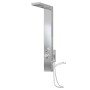 Sistema de panel de ducha acero inoxidable cuadrado