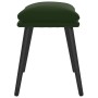 Fußhocker aus dunkelgrünem Samt, 45 x 29,5 x 35 cm von vidaXL, Osmanen - Ref: Foro24-341506, Preis: 33,67 €, Rabatt: %