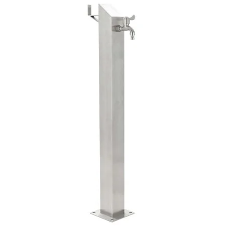 Columna de agua de jardín acero inoxidable cuadrada 95 cm de vidaXL, Sistemas de riego - Ref: Foro24-45453, Precio: 95,38 €, ...
