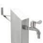 Columna de agua de jardín acero inoxidable cuadrada 95 cm de vidaXL, Sistemas de riego - Ref: Foro24-45453, Precio: 95,38 €, ...