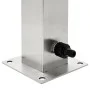 Columna de agua de jardín acero inoxidable cuadrada 95 cm de vidaXL, Sistemas de riego - Ref: Foro24-45453, Precio: 95,38 €, ...