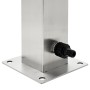 Quadratische Gartenwassersäule aus Edelstahl 95 cm von vidaXL, Bewässerungssysteme - Ref: Foro24-45453, Preis: 97,31 €, Rabat...