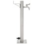 Round stainless steel garden water column 65 cm by vidaXL, Irrigation systems - Ref: Foro24-45457, Price: 70,26 €, Discount: %