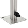 Round stainless steel garden water column 65 cm by vidaXL, Irrigation systems - Ref: Foro24-45457, Price: 70,26 €, Discount: %
