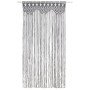 Cortina de macramé algodón gris antracita 140x240 cm en Cortinas y visillos | Comprar online en Foro24