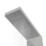 Sistema de panel de ducha acero inoxidable cuadrado