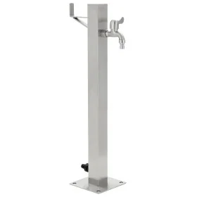 Columna de agua de jardín acero inoxidable cuadrada 65 cm de vidaXL, Sistemas de riego - Ref: Foro24-45454, Precio: 70,43 €, ...