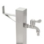 Quadratische Gartenwassersäule aus Edelstahl 65 cm von vidaXL, Bewässerungssysteme - Ref: Foro24-45454, Preis: 71,90 €, Rabat...