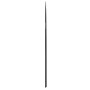 Placa de vidrio para chimenea semicircular 1200x600 mm