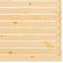 Sofá central para jardín y cojines madera maciza acacia gris de vidaXL, Sofás modulares de exterior - Ref: Foro24-805720, Pre...