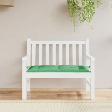 Garden bench cushion Oxford fabric green 100x50x7 cm by vidaXL, Cushions for chairs and sofas - Ref: Foro24-314937, Price: 19...