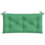 Garden bench cushion Oxford fabric green 100x50x7 cm by vidaXL, Cushions for chairs and sofas - Ref: Foro24-314937, Price: 19...