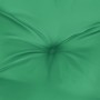 Cojín de banco de jardín tela Oxford verde 100x50x7 cm