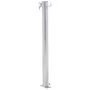 Round stainless steel garden water fountain 60 cm by vidaXL, Irrigation systems - Ref: Foro24-364501, Price: 37,26 €, Discoun...