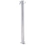 Round stainless steel garden water fountain 80 cm by vidaXL, Irrigation systems - Ref: Foro24-364502, Price: 39,71 €, Discoun...