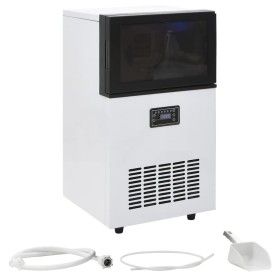 Máquina de hacer cubitos de hielo negra 45 kg/24 h de vidaXL, Máquinas de hielo - Ref: Foro24-50759, Precio: 345,21 €, Descue...