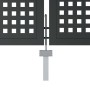 Anthracite gray steel garden gate 400x250 cm by vidaXL, garden gates - Ref: Foro24-154576, Price: 1,00 €, Discount: %
