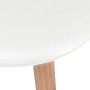 Esszimmerstühle 4 Einheiten aus weißem Kunststoff von vidaXL, Essstühle - Ref: Foro24-244772, Preis: 179,56 €, Rabatt: %