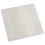 Lamas para suelo autoadhesivas 55 uds PVC beige 5,11 m²