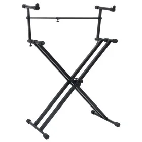 Black X Double Brace Keyboard Stand by vidaXL, Music stands - Ref: Foro24-70094, Price: 69,01 €, Discount: %
