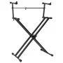 Black X Double Brace Keyboard Stand by vidaXL, Music stands - Ref: Foro24-70094, Price: 69,01 €, Discount: %