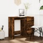 Schreibtisch aus geräuchertem Eichensperrholz 90x45x76 cm von vidaXL, Schreibtische - Ref: Foro24-815507, Preis: 90,11 €, Rab...