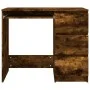 Schreibtisch aus geräuchertem Eichensperrholz 90x45x76 cm von vidaXL, Schreibtische - Ref: Foro24-815507, Preis: 89,13 €, Rab...