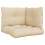 Kissen für Palettensofa 3 Einheiten beige Stoff von vidaXL, Kissen für Stühle und Sofas - Ref: Foro24-47472, Preis: 45,46 €, ...