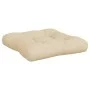 Cushions for pallet sofa 3 units beige fabric by vidaXL, Cushions for chairs and sofas - Ref: Foro24-47472, Price: 37,82 €, D...