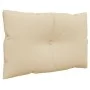 Cushions for pallet sofa 3 units beige fabric by vidaXL, Cushions for chairs and sofas - Ref: Foro24-47472, Price: 37,82 €, D...