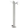 Columna de agua de jardín acero inoxidable redonda 95 cm de vidaXL, Sistemas de riego - Ref: Foro24-45456, Precio: 85,83 €, D...