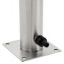 Columna de agua de jardín acero inoxidable redonda 95 cm de vidaXL, Sistemas de riego - Ref: Foro24-45456, Precio: 87,23 €, D...