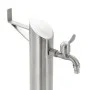 Columna de agua de jardín acero inoxidable redonda 95 cm de vidaXL, Sistemas de riego - Ref: Foro24-45456, Precio: 85,83 €, D...