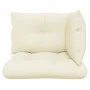 Cushions for pallet sofa 3 units cream fabric by vidaXL, Cushions for chairs and sofas - Ref: Foro24-47475, Price: 53,46 €, D...