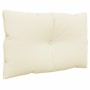 Kissen für Palettensofa 3 Einheiten cremefarbener Stoff von vidaXL, Kissen für Stühle und Sofas - Ref: Foro24-47475, Preis: 5...
