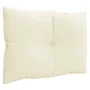Cushions for pallet sofa 3 units cream fabric by vidaXL, Cushions for chairs and sofas - Ref: Foro24-47475, Price: 53,46 €, D...
