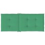Gartenstuhl Kissen mit hoher Rückenlehne 4 Stück grüner Stoff 120x50x3cm von vidaXL, Kissen für Stühle und Sofas - Ref: Foro2...
