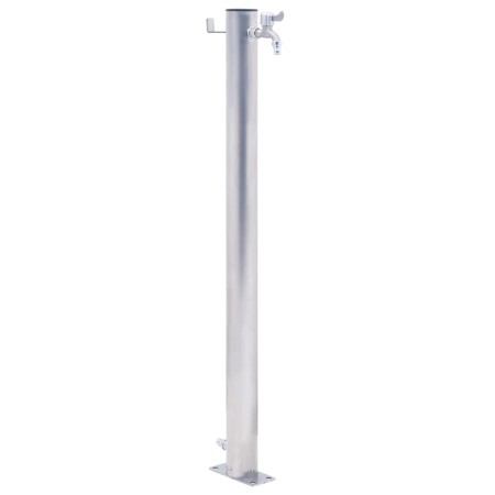 Round stainless steel garden water fountain 100 cm by vidaXL, Irrigation systems - Ref: Foro24-364503, Price: 43,66 €, Discou...